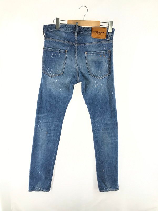 品 DSQUARED2 ディースクエアード KRUSH DAMAGE PROCESSING SKINNY DENIM PANTS S71LB0121 S30144 スキニーデニムパンツ 151-250921-rt-16-tag