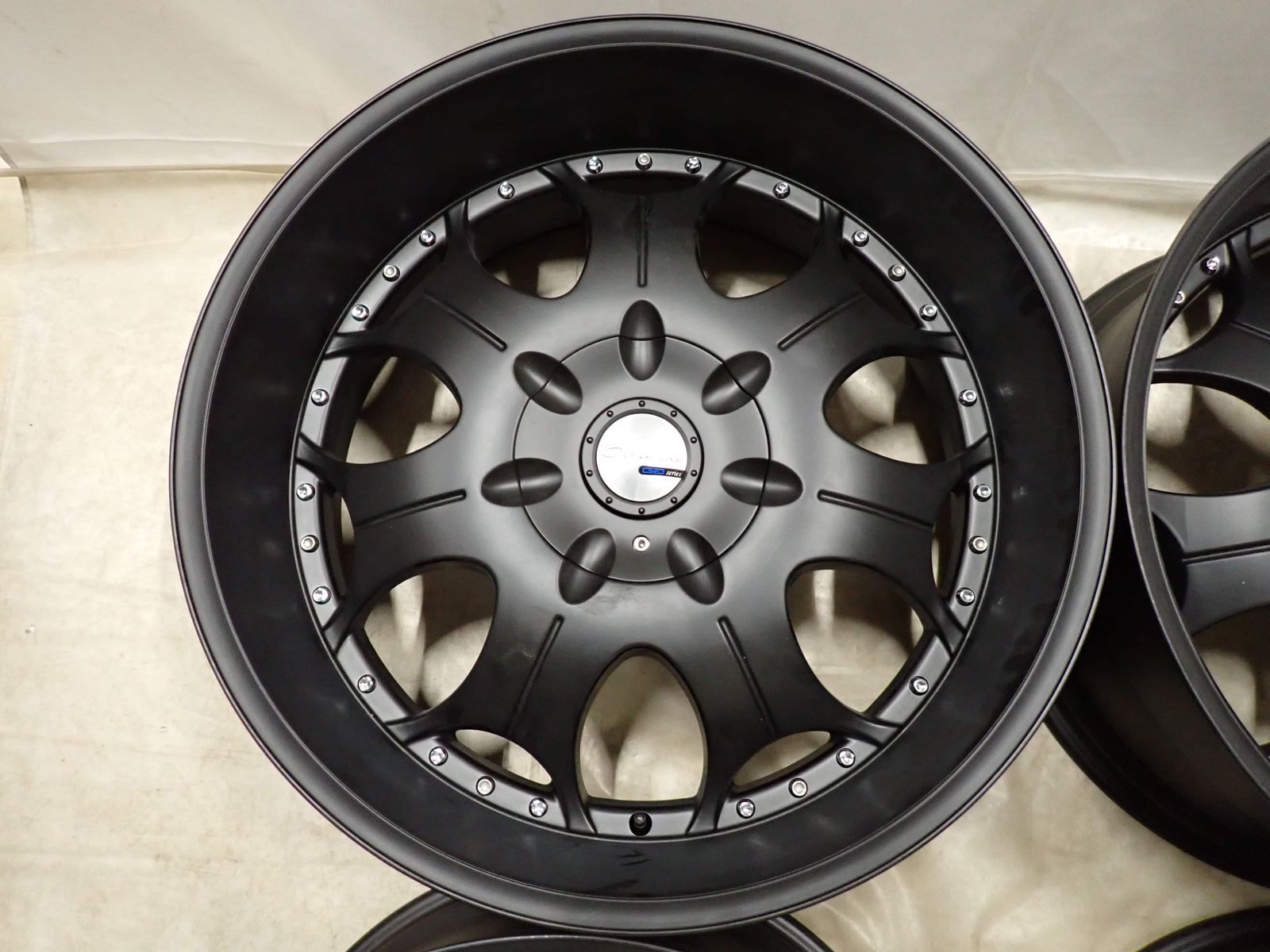 4本 会社宛 25×11J ジオバンナ セッティ アルミ ホイール 8穴 PCD 165.1mm 10 ハブ径125.2mm ハマーH2 NO F5477
