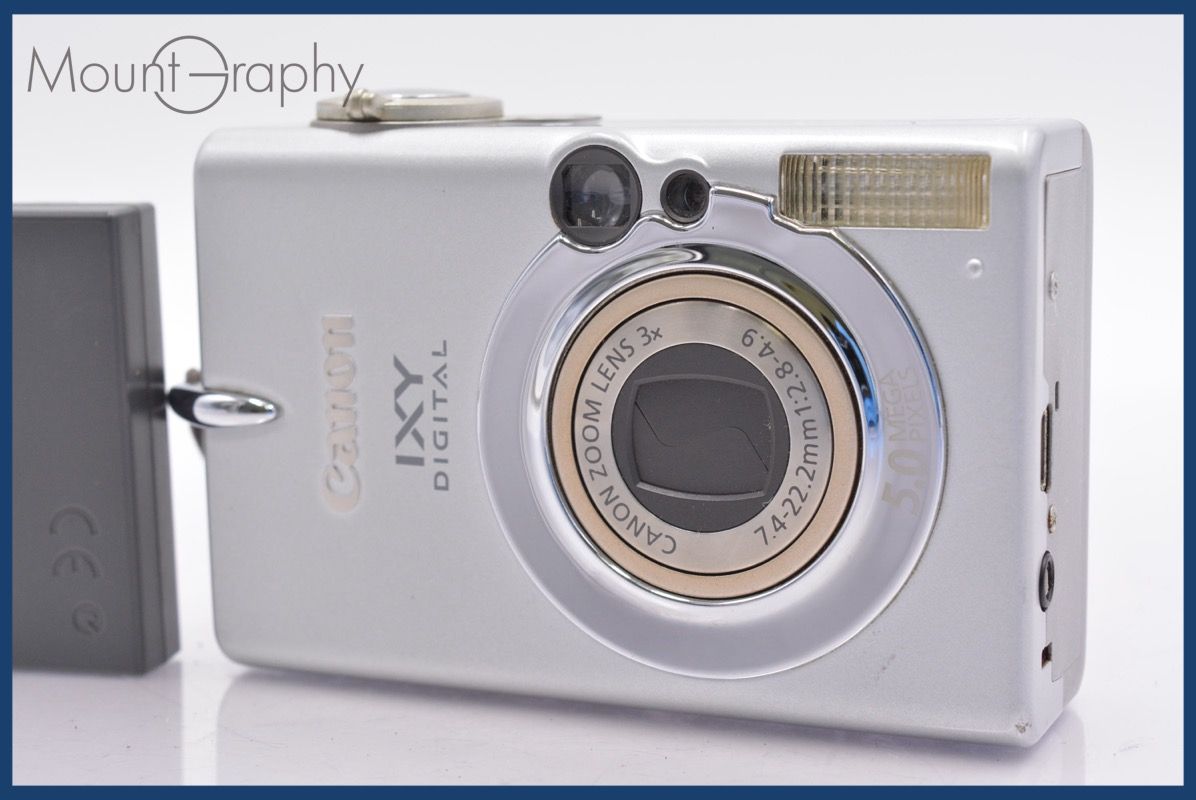 【箱あり】Canon デジタルカメラ IXY DIGITAL500 箱•付属品付き】Canon IXY digital 500