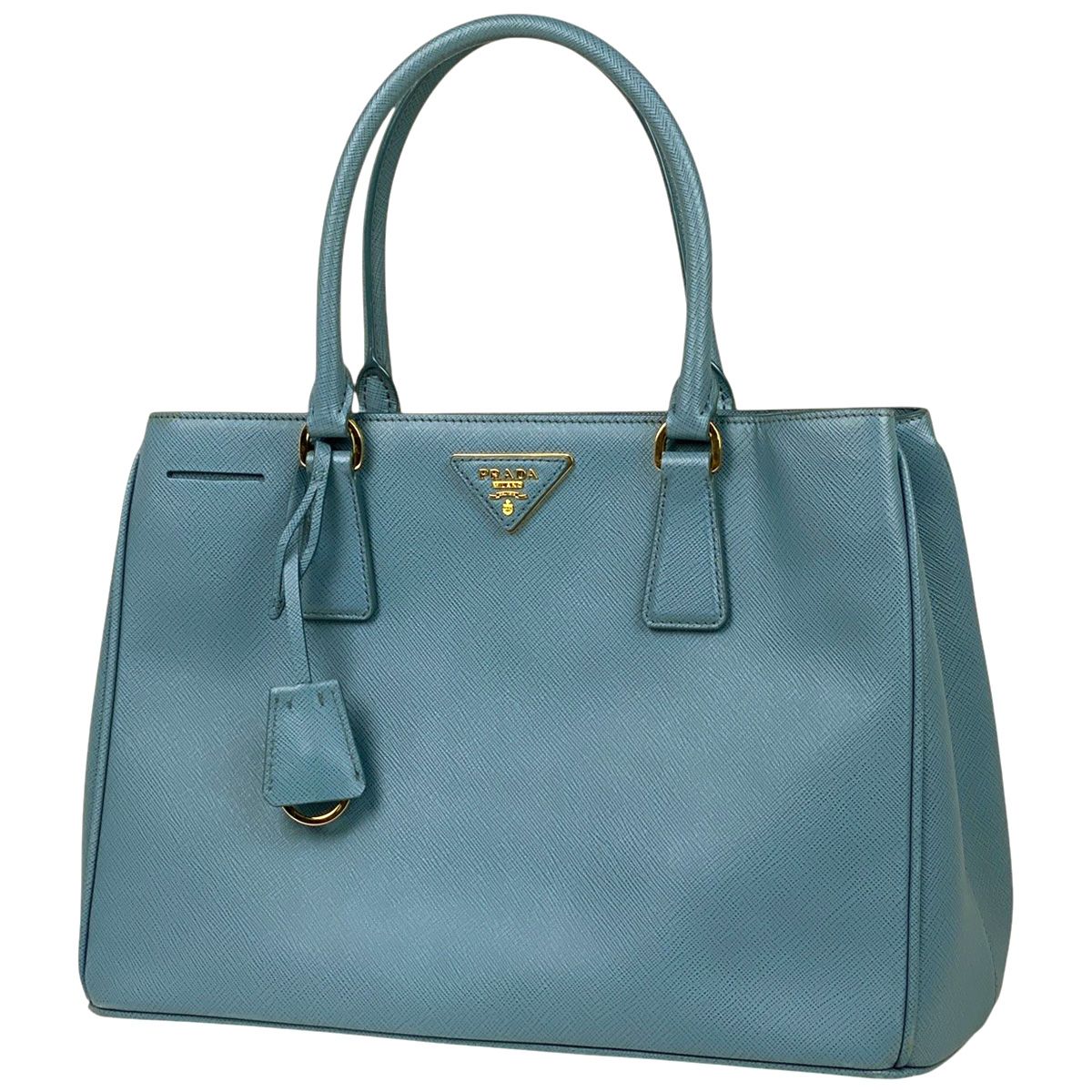 プラダ PRADA ガレリア ハンドバッグ トートバッグ ロゴプレート