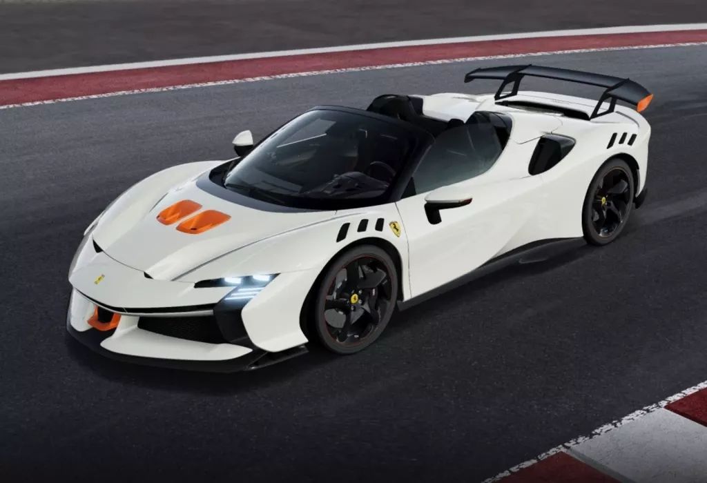 中古】ミニカー 1/18 Ferrari SF90 XX Spider Arctic White