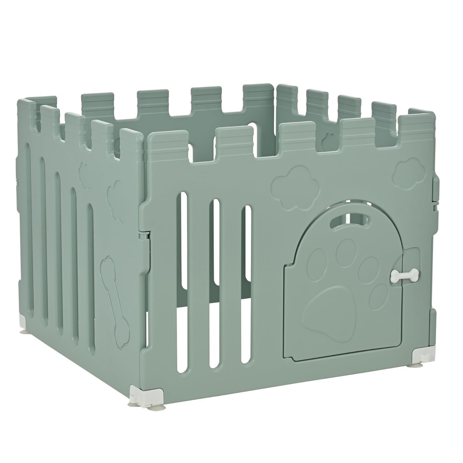 サークル 犬 ドッグサークル 8枚セット ペットサークル ドア付き 小型