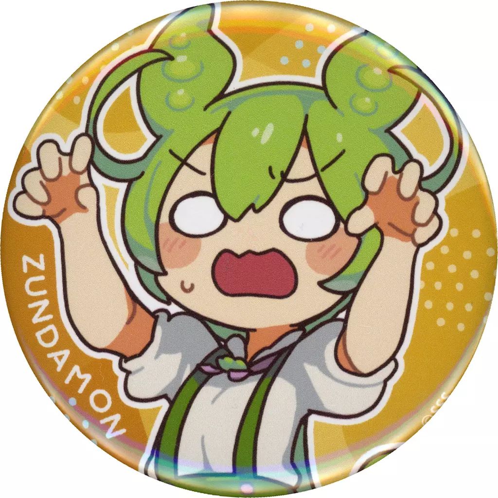 ずんだもん 缶バッジ 受注締切7/14」トレーディング缶バッジなのだ！ ずんだもん（96