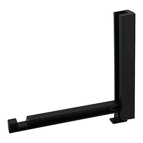 Color ブラック 川喜金物 narrow style ルームハンガーブラケット ブラック 1組2本入