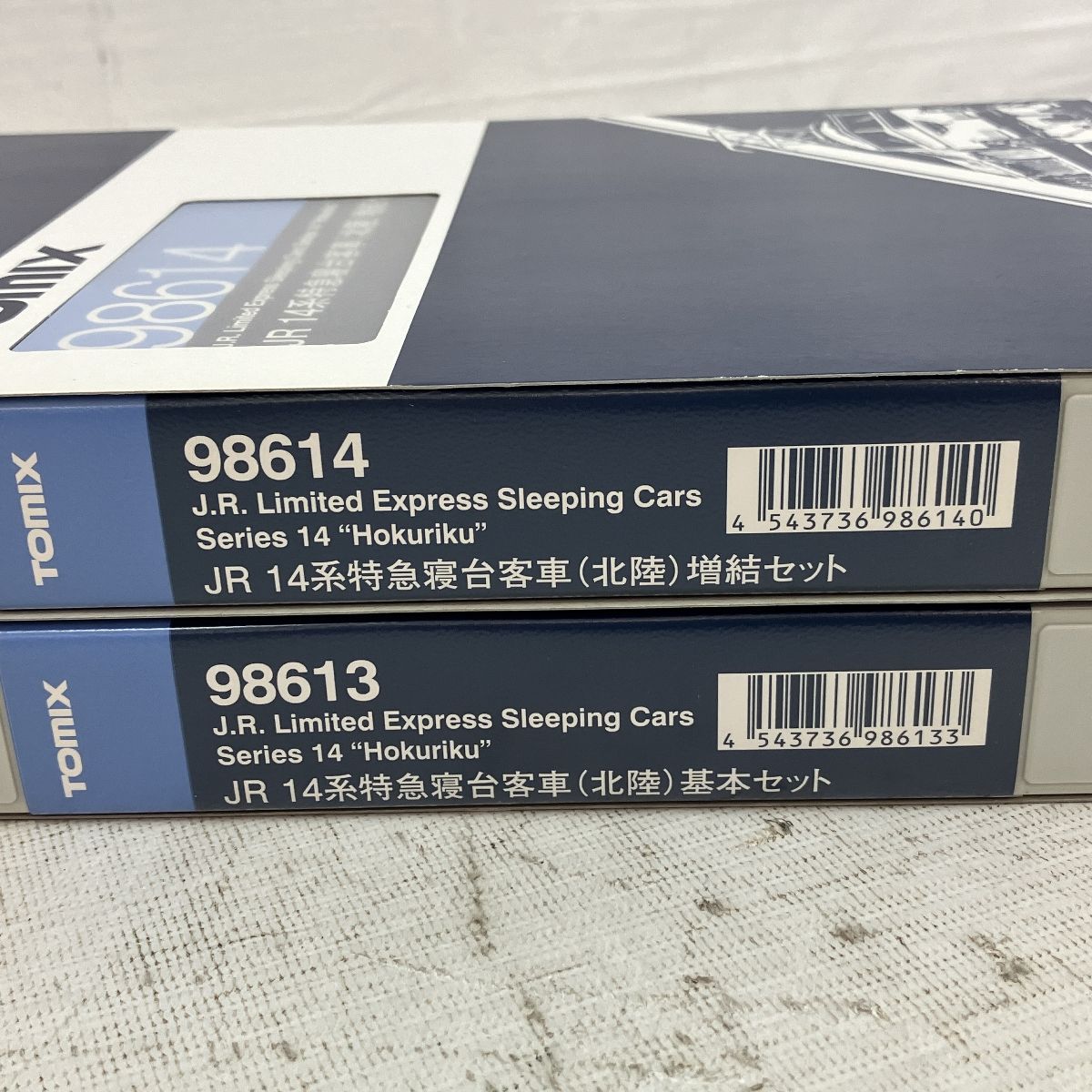 TOMIX 98613 98614 JR 14系特急寝台客車(北陸) 6輌基本・6輌増結セット Nゲージ 鉄道模型 トミックス 中古 C9339336  - メルカリ