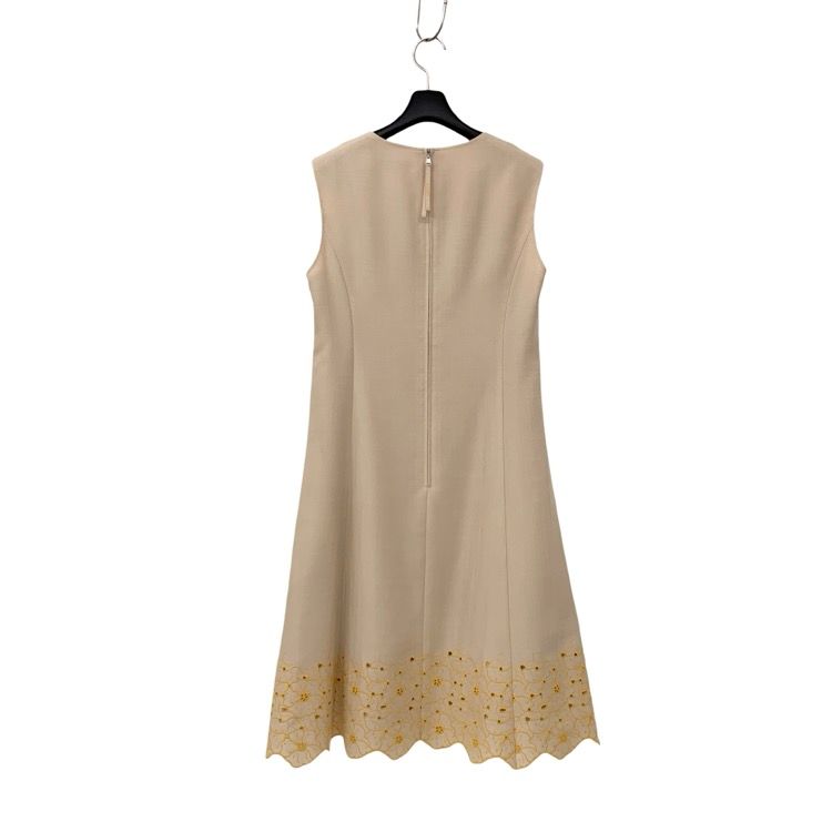 Foxey リネンフェイス　ワンピース　38 ウォッシャブル FOXEY NEWYORK(フォクシー） PALM BEACH リネンフェイス