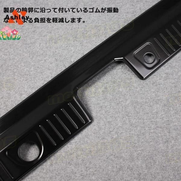 アトレーS700VS710Vリアバンパーステップガードステンレスリアバンパーステップラゲッジスカッフプレート内装保護ガーニッシュ