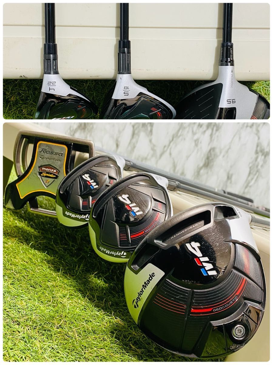 テーラーメイド　M4 入り　12本ゴルフクラブセット テーラーメイド M4 メンズゴルフセット12本