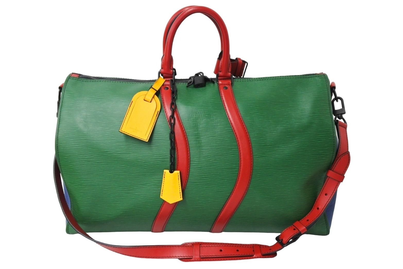 極美品 LOUIS VUITTON ルイヴィトン キーポル バンドリエール50