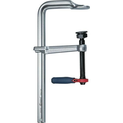 2営業日で発送 トラスコ中山 TRUSCO TRUSCO ラチェットハンドル式L型クランプ 最大口開400mm×深さ120mm S40R12 8593