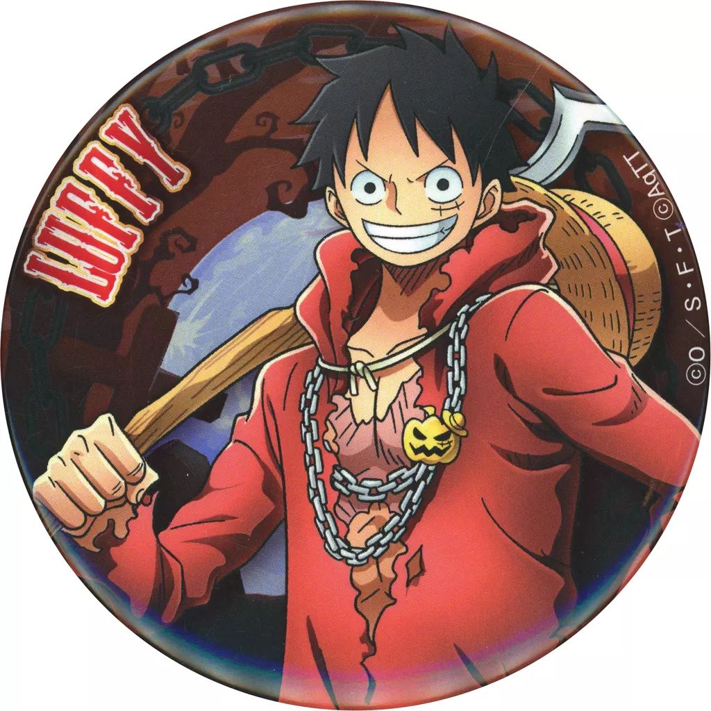 中古】バッジ・ピンズ モンキー・D・ルフィ 「ワンピース ONE PIECE