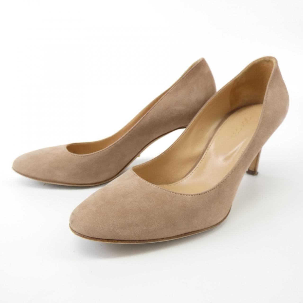 り*い様 セルジオロッシ ベージュ パンプス 37.5 24.5 未使用 イタリ Sergio Rossi(セルジオ ロッシ)｜SURGE パンプス/ブラック＋アクア