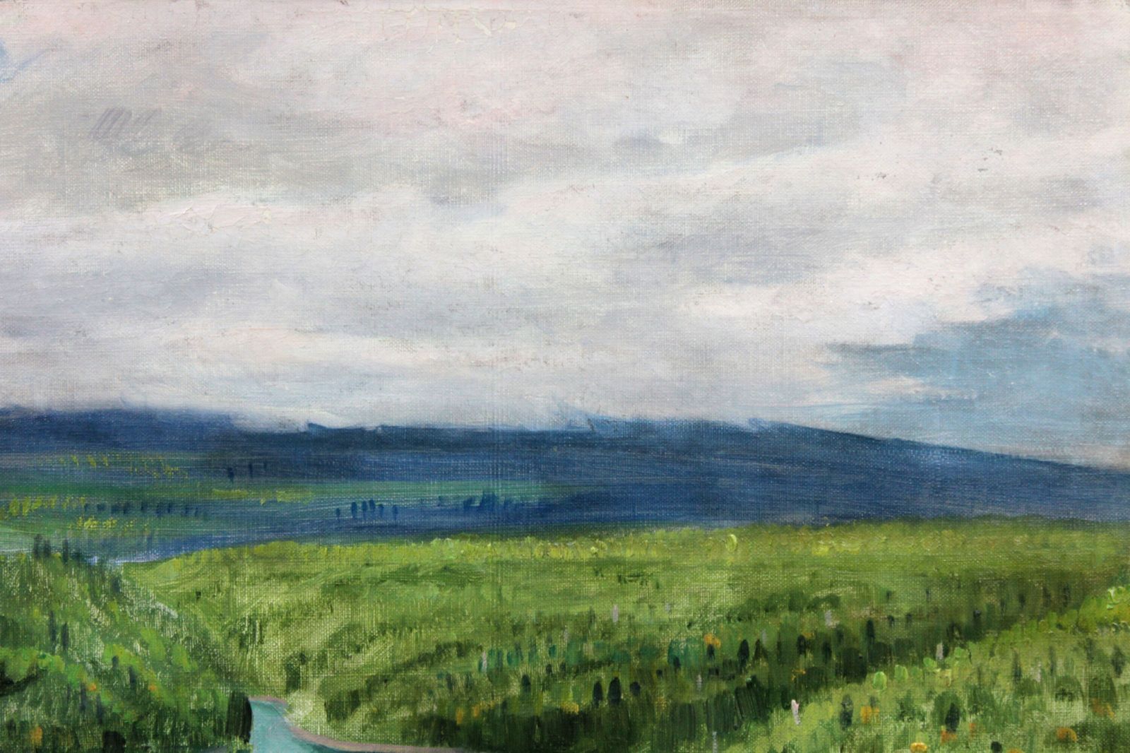 鶴田吾郎 「ペンケパンケ」 油絵・油彩画 絵画 - メルカリ