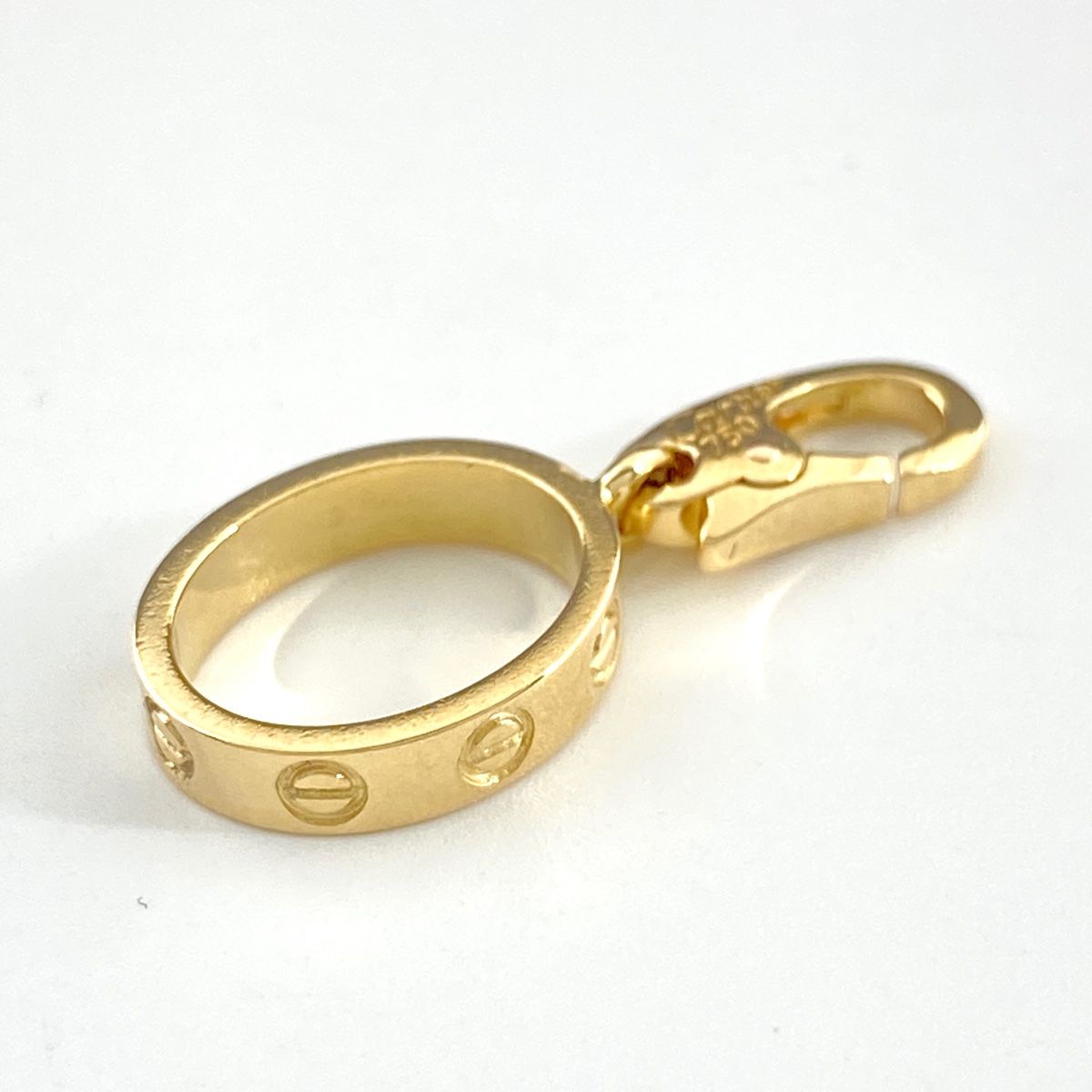 Cartier カルティエ ラブチャーム18k カルティエ CARTIER ラブチャーム ペンダントトップ 18金 K18