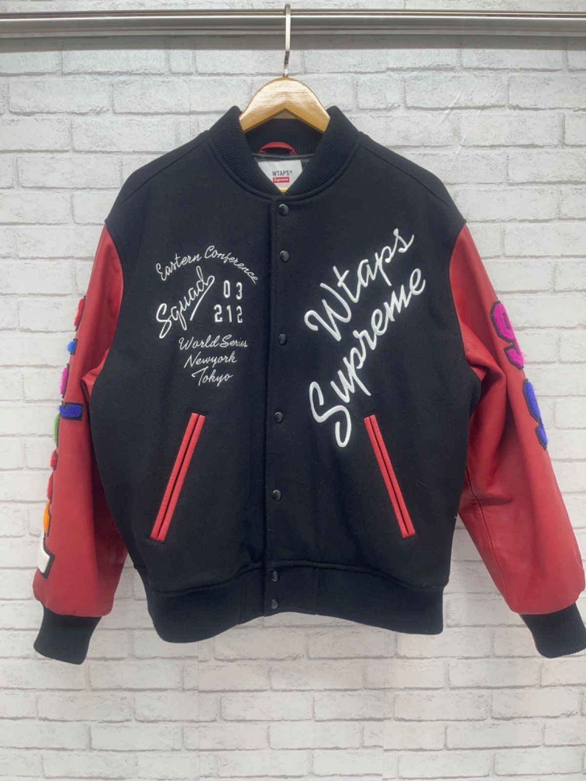 ダブルタップス WTAPS VARSITY JACKET スタジャン L-