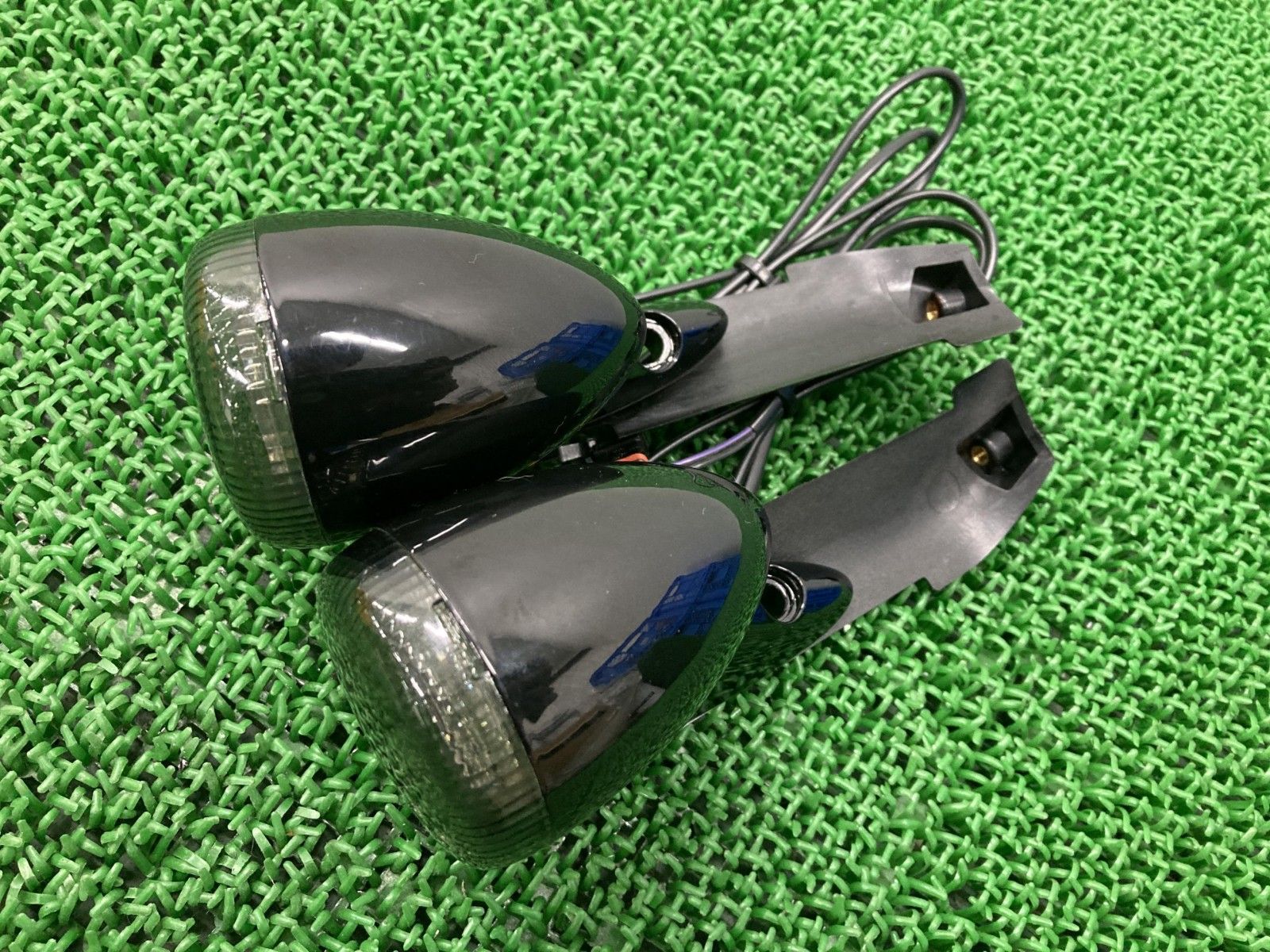 FLTRXSE フロントウインカー 左右 黒 67800301/67800302 ハーレー 純正 67800301 67800302 CVO ロードグライド マウント 【中古】 7 FLTRXSE フロントウインカー 左右 黒 67800301/67800302 ハーレー 純正