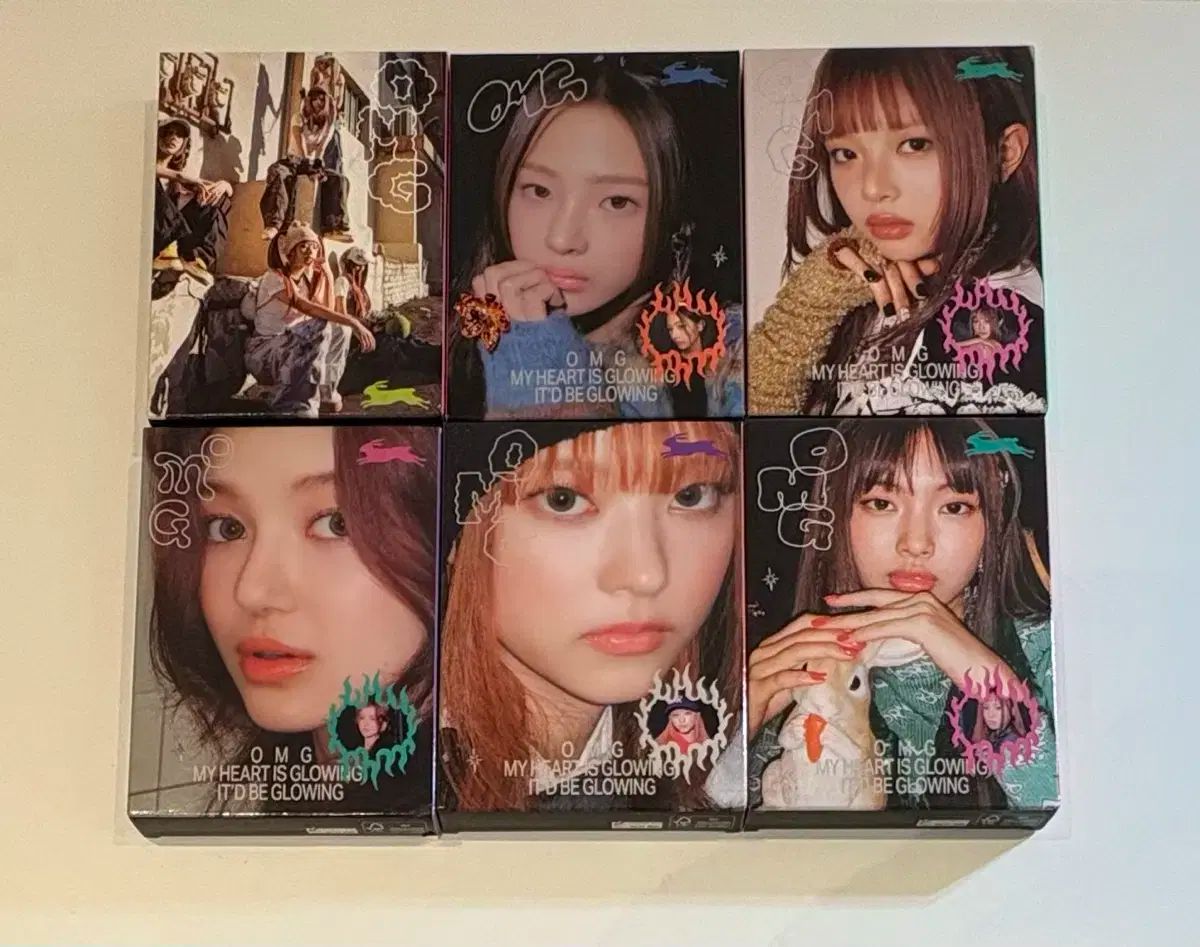 NewJeans(ニュージーンズ・ニュジ) Ditto OMG アルバム まとめ売り 出品 :)