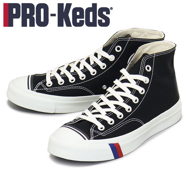 PRO-Keds (プロケッズ) PN1221 ROYAL AMERICA HI スニーカー BLACK PK013 US7.5-25.5cm