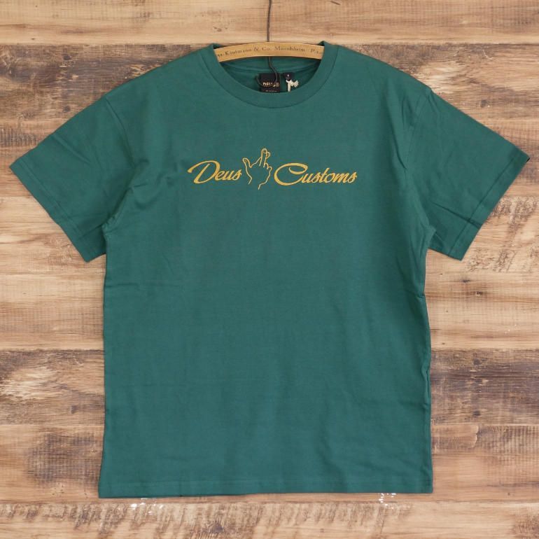 デウスエクスマキナ Deus Ex Machina メンズ Box Fit Tシャツ Counterfeit Tee ジャスパーグリーン