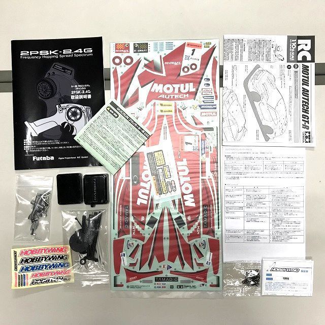 TAMIYA 田宮模型 TT-02 CHASSIS ラジコン 組立 MOTUL AUTECH GT