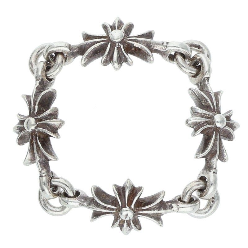 クロムハーツ RING TNY E CH PLS タイニーECHプラス シルバーリング メンズ 13号