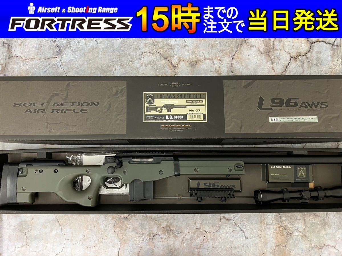 （中古商品）東京マルイ ボルトアクション L96 AWS OD