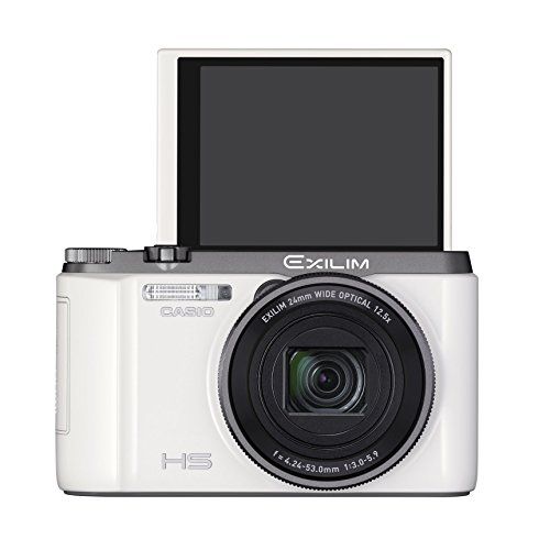 CASIO デジタルカメラ EXILIM EXZR1100WE 自分撮りチルト液晶 1610万画素 光学12.5倍ズーム