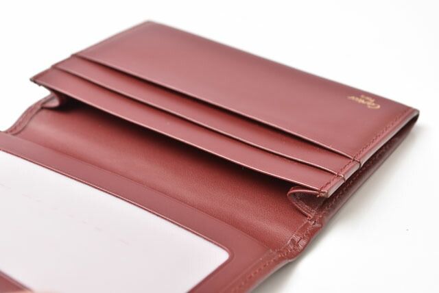 Cartier カルティエ パスケース カードケース ボルドー 箱付き 楽天市場】【未使用品】Cartier カルティエ マストライン パス