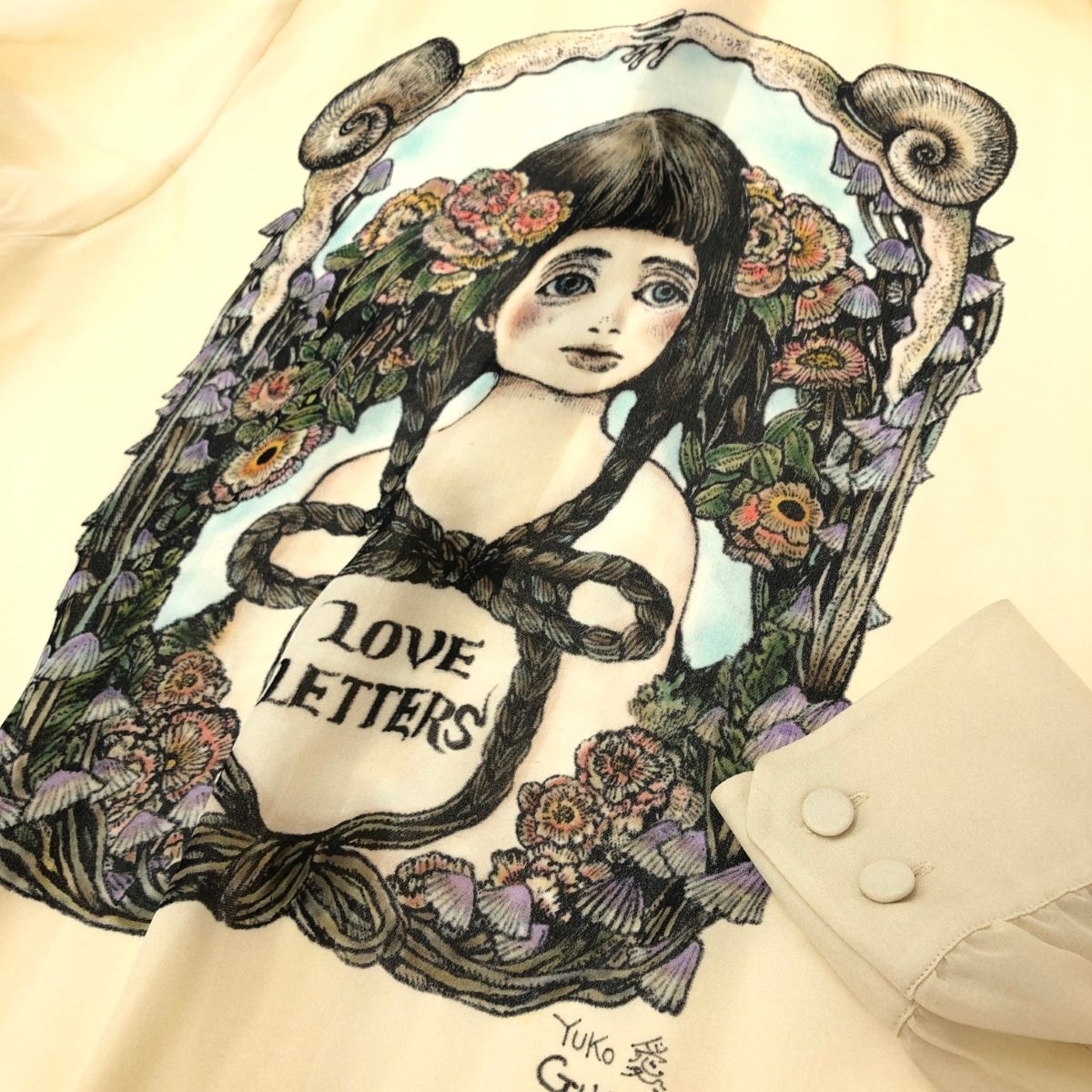 ◆GUCCI×ヒグチユウコ◆Tシャツ 130cm 8 GUCCI】グッチ『ヒグチユウコ ロゴ 日本限定 キャット 半袖T