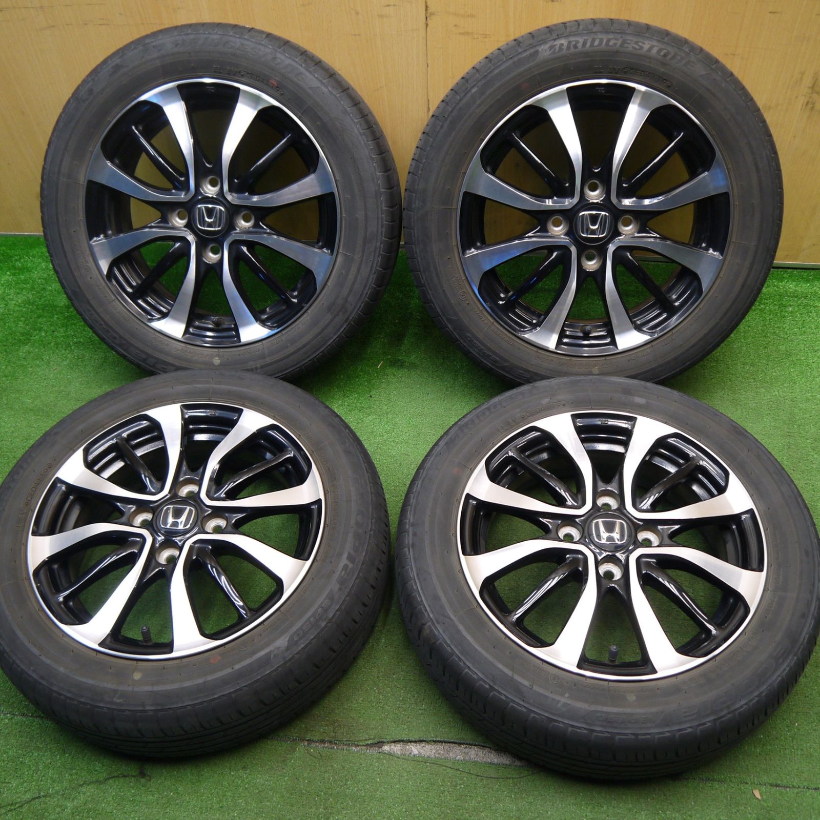 キレイ ホンダ N-BOX カスタム 純正 155|65R14 ブリヂストン エコピア EP150 14インチ PCD100|4H 5042104Hノ