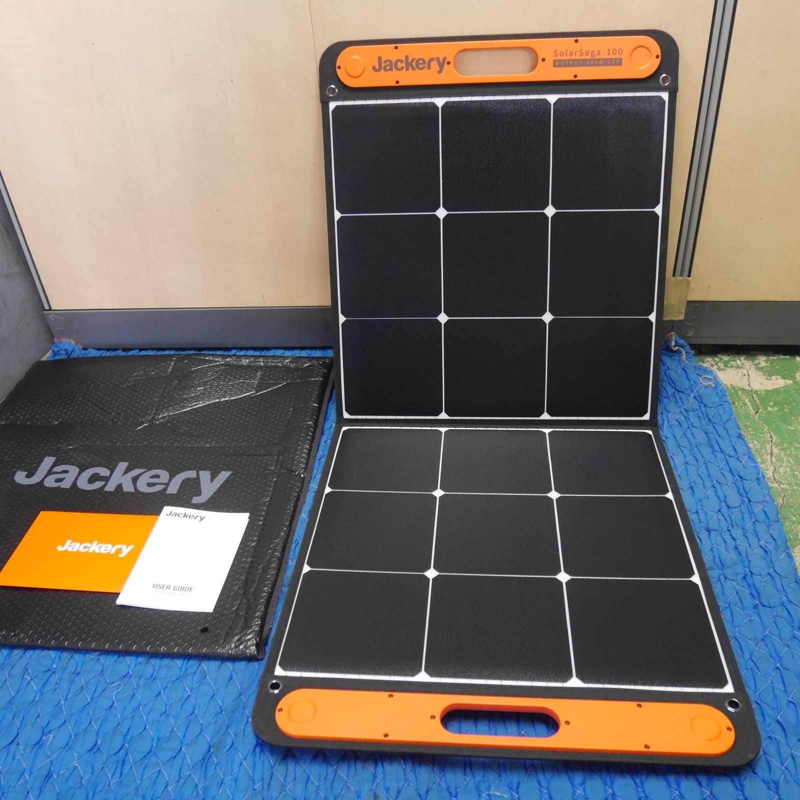 キレイ JACKERY ソーラーパネル SolarSaga 100 JS-100C 太陽光パネル キャンプ アウトドア 等
