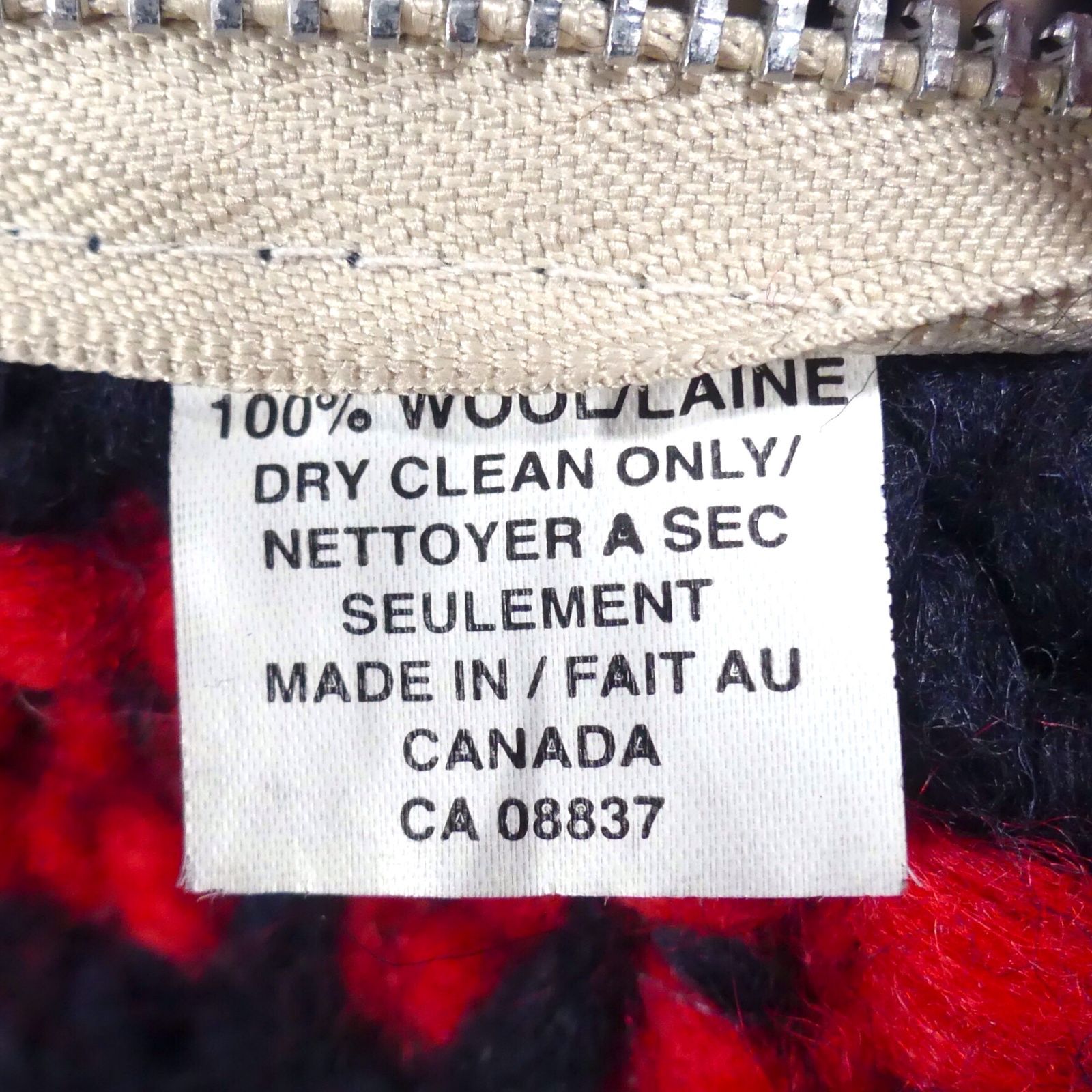 カウチン セーター kanata ニット XL カナダ製 カナタ 黒 50s カウチン セーター kanata ニット XL カナダ製 カナタ 黒 50s