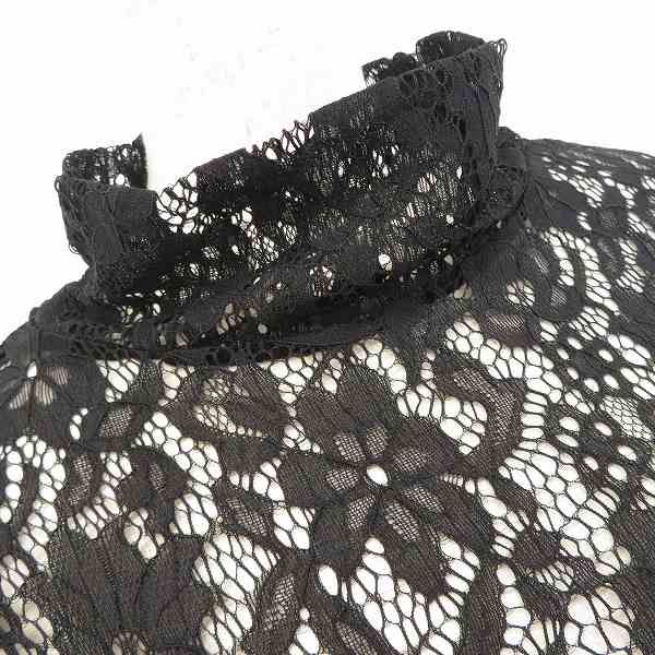 ロイスクレヨン LoisCRAYON トップス カットソー 総レース ハイネック  