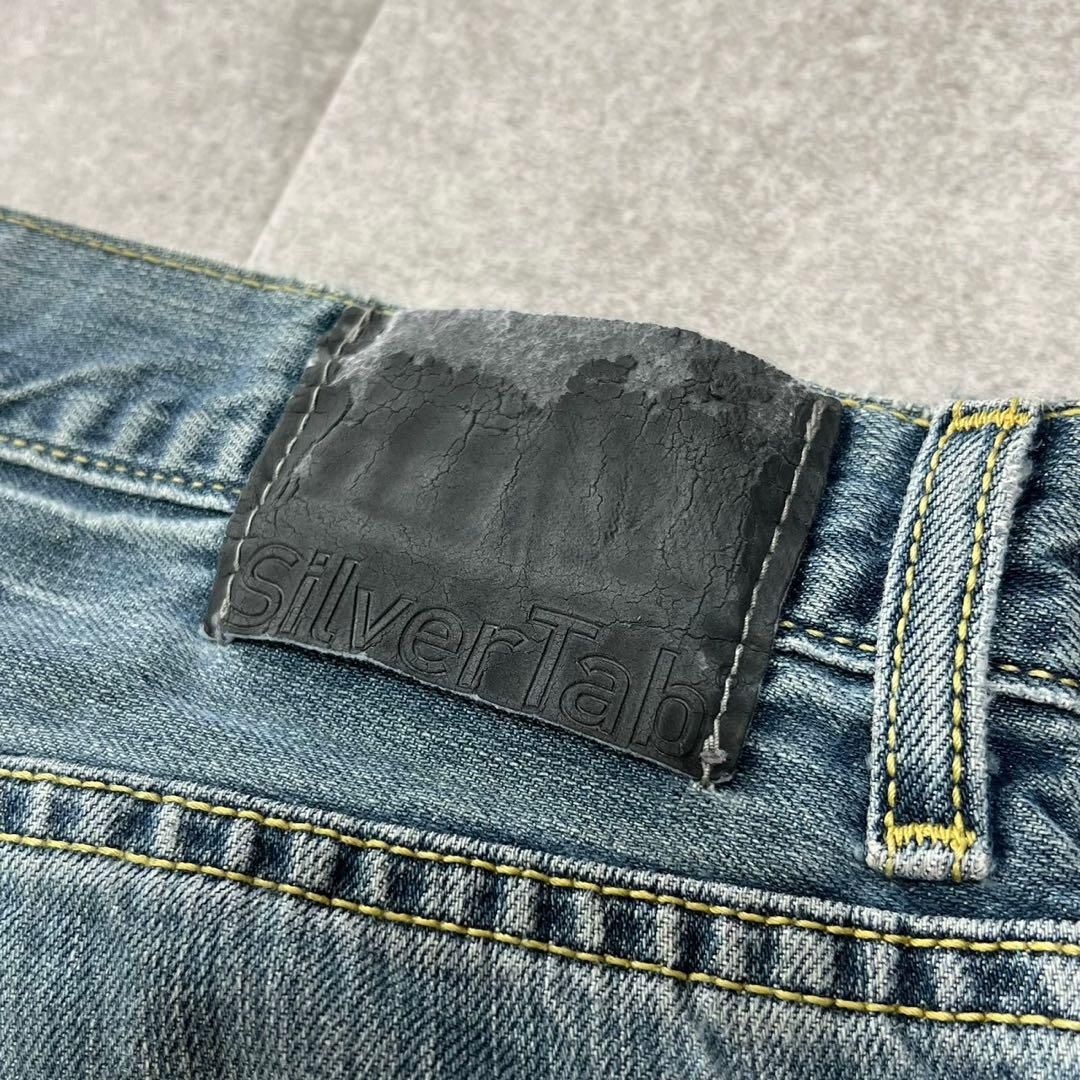 34×34 リーバイス シルバータブ シルタブ バギー baggy デニム 古着 
