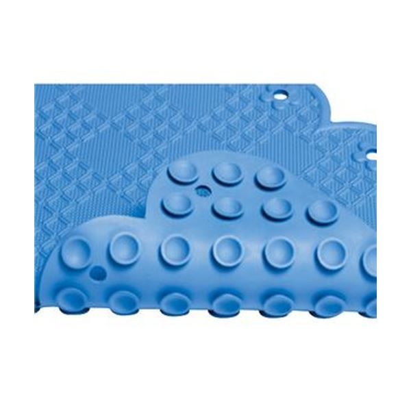 まとめ ワイズ スベリを防ぐ手すりマット ブルー BW 022 ×