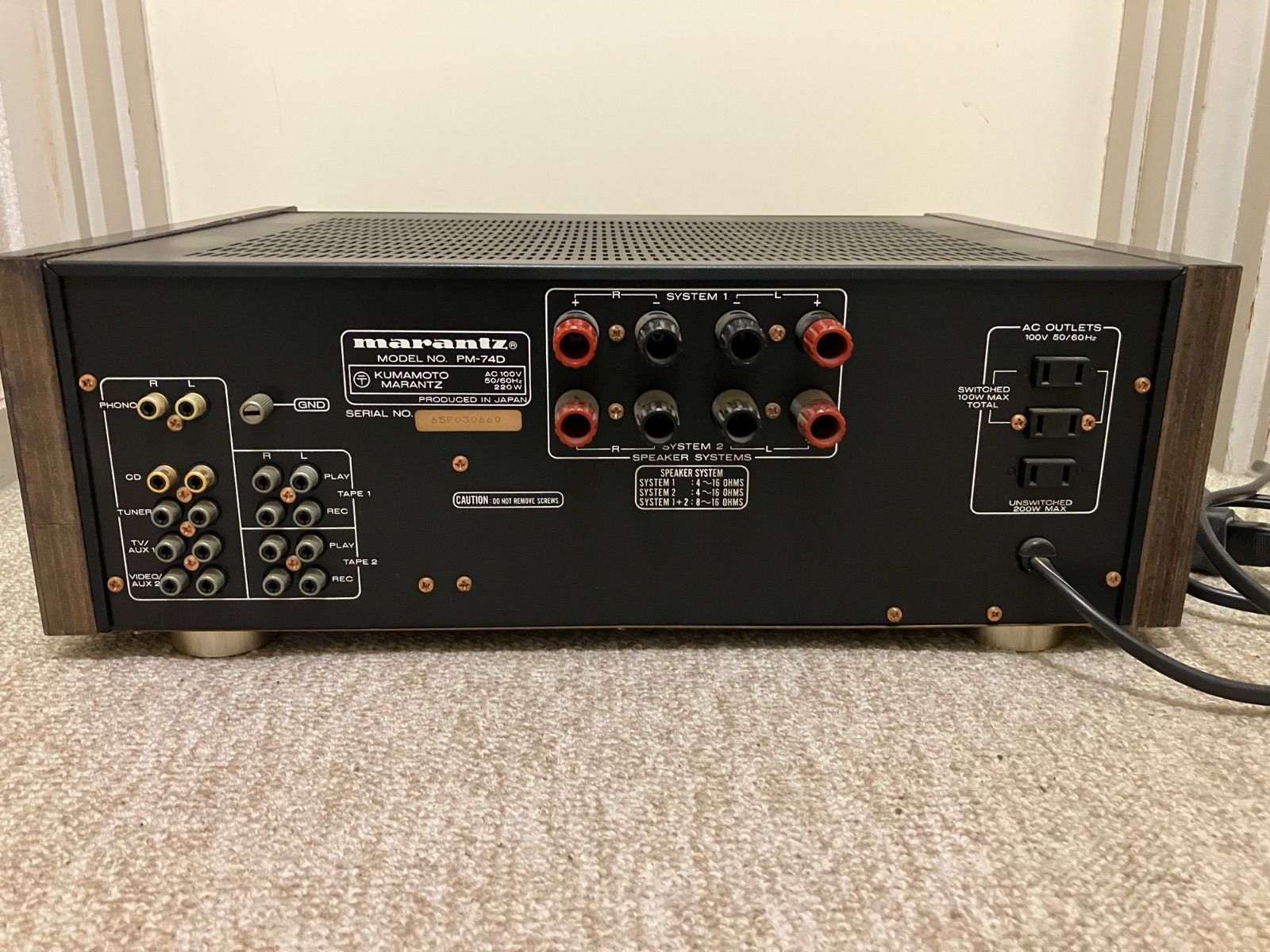 Marantzマランツ PM-74D