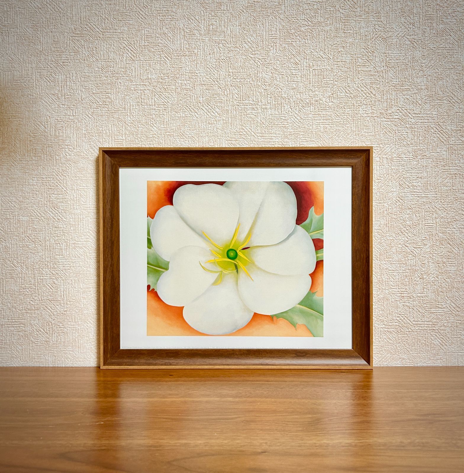新品☆額縁付アートポスター☆ジョージア・オキーフ☆O'Keeffe