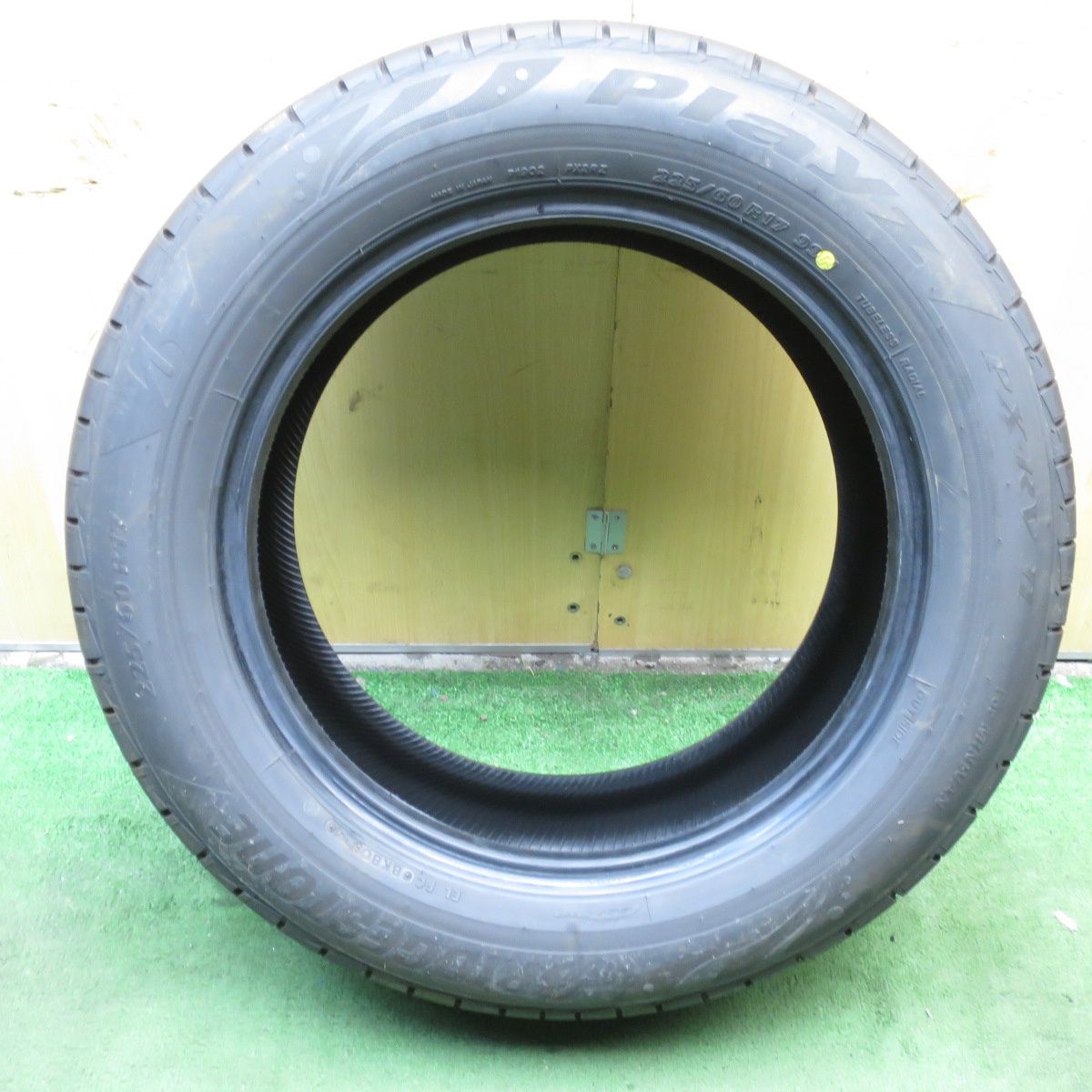送料無料* 新車外し！24年！ほぼ未使用☆225/60R17 ブリヂストン 