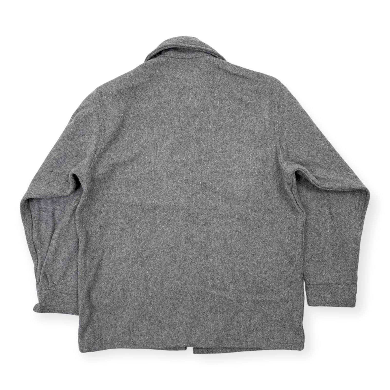 【スカジ】⑥70s〜80s USA製 MELTON CPO JKT L USA製 70s 80s ヴィンテージ melton メルトン ウール ジップ CPO