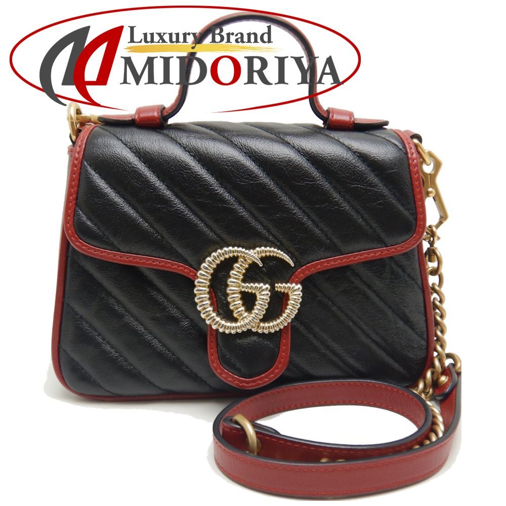 GUCCI グッチ ミニトップハンドルバッグ 583571 ハンドバッグ GG