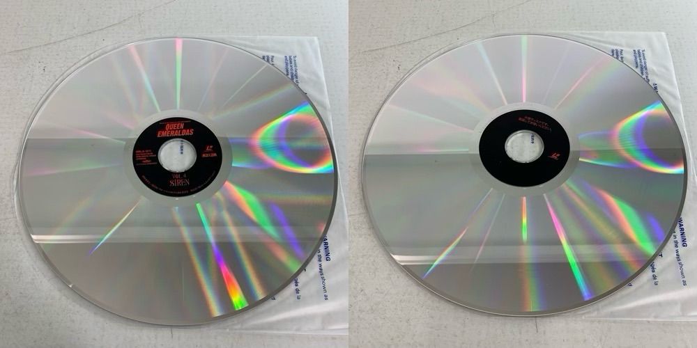 原作：松本零士「クイーンエメラルダス VOL.1～4」LD(レーザー