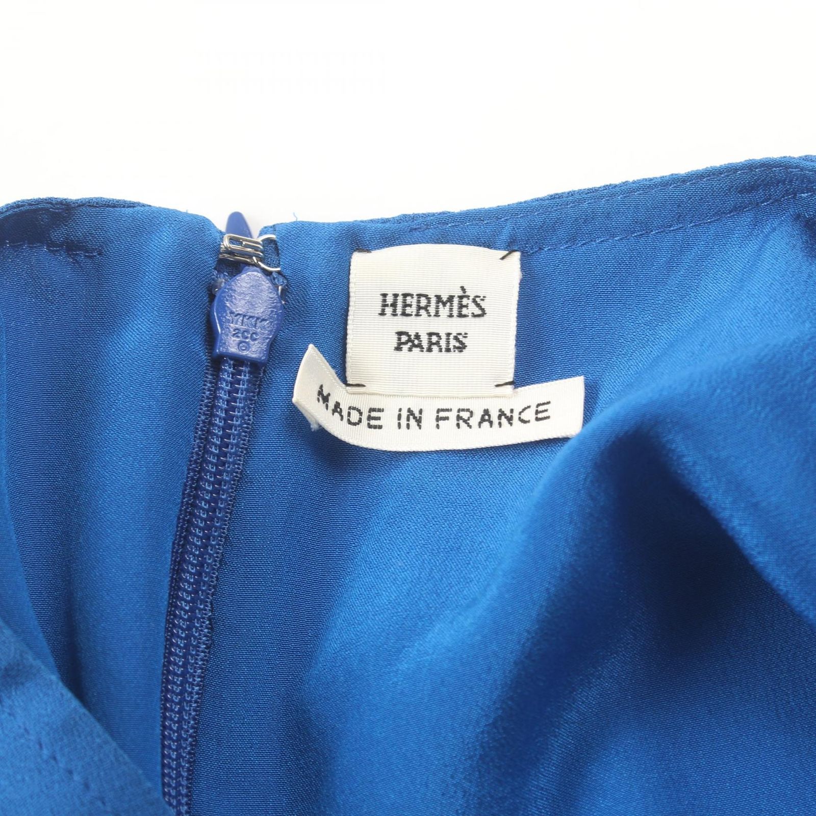 【国内発送】HERMES ノースリーブ ロングワンピース シルク 国内発送】HERMES ノースリーブ ロングワンピース シルク 渋谷