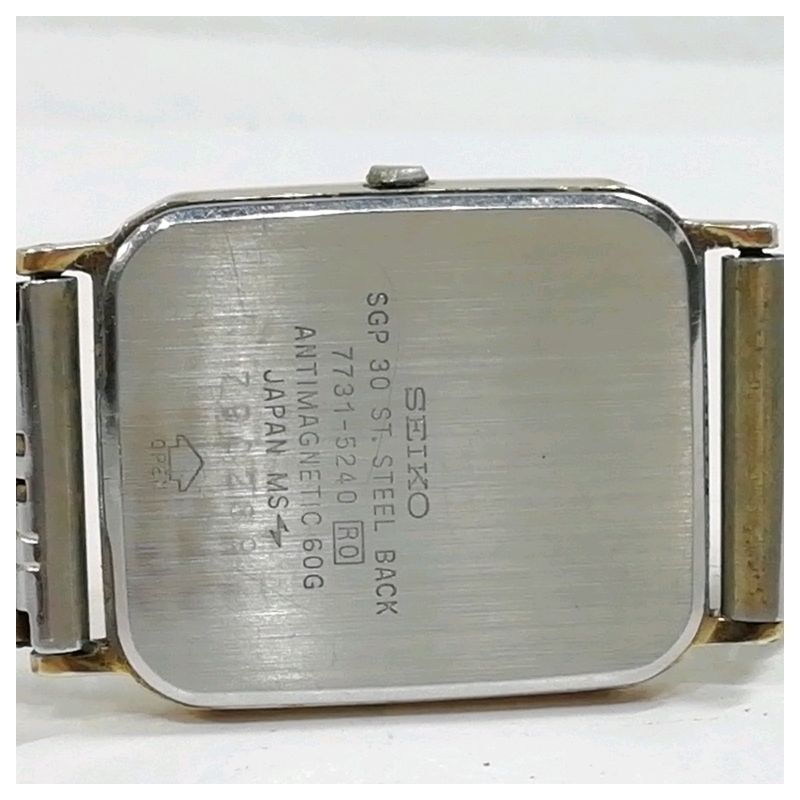 中古】SEIKO セイコー ドルチェ メンズ クォーツ 7731-5240
