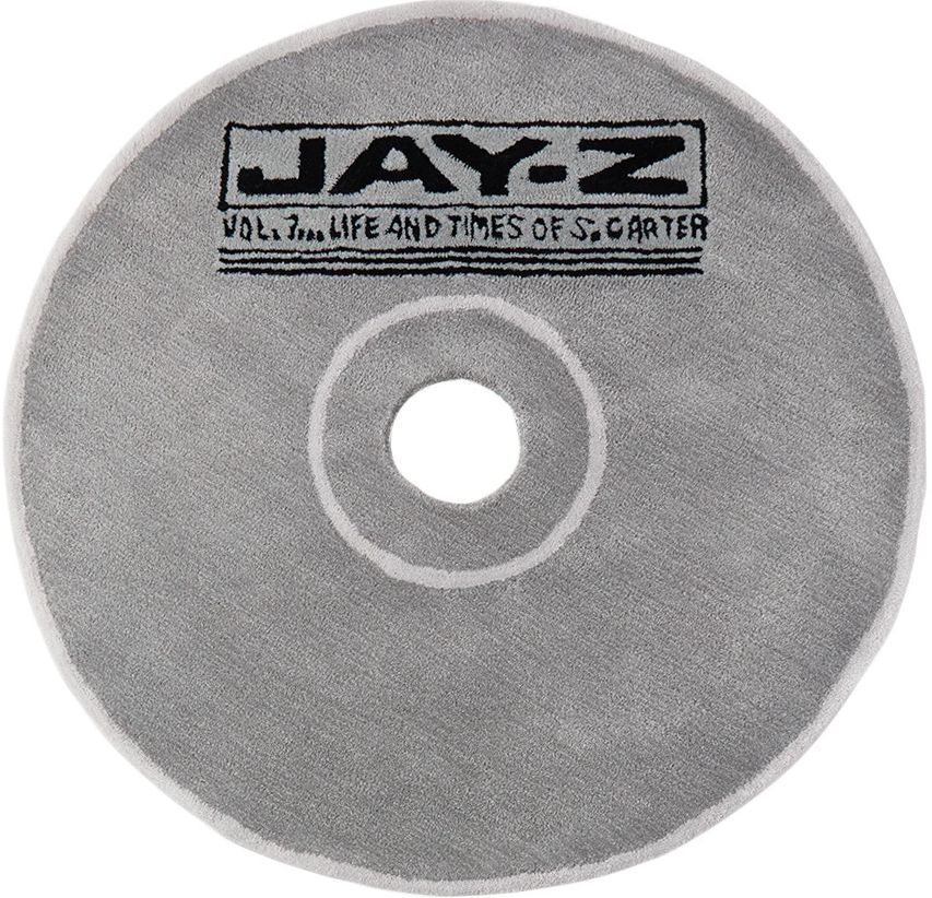 CURVES BY SEAN BROWN JAY-Z CD GRAY RUG ラグ ショーン CURVES BY SEAN BROWN JAY-Z CD GRAY RUG ラグ ショーン
