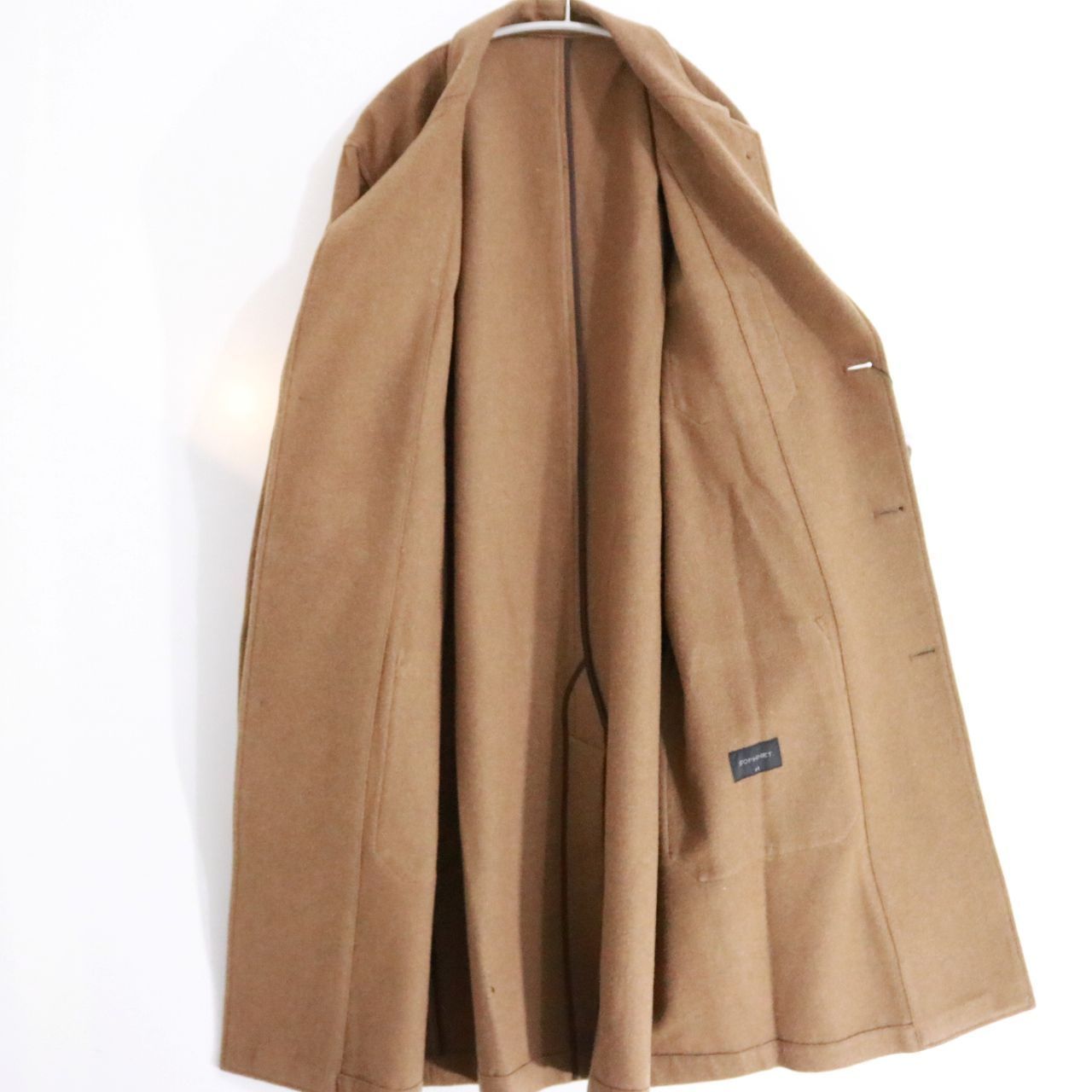 新品】SOPHNET. ソフネット M メンズ チェスターコート ライトブラウン