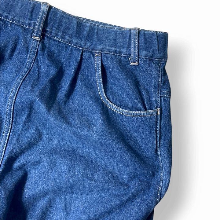mercibeaucoup メルシーボークー うしろまえデニムパンツ 3