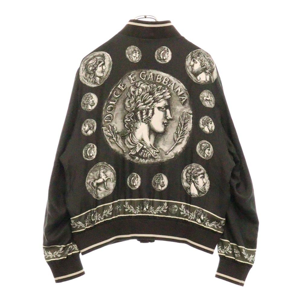 DOLCE & GABBANA (ドルチェアンドガッバーナ) Silk Bomber