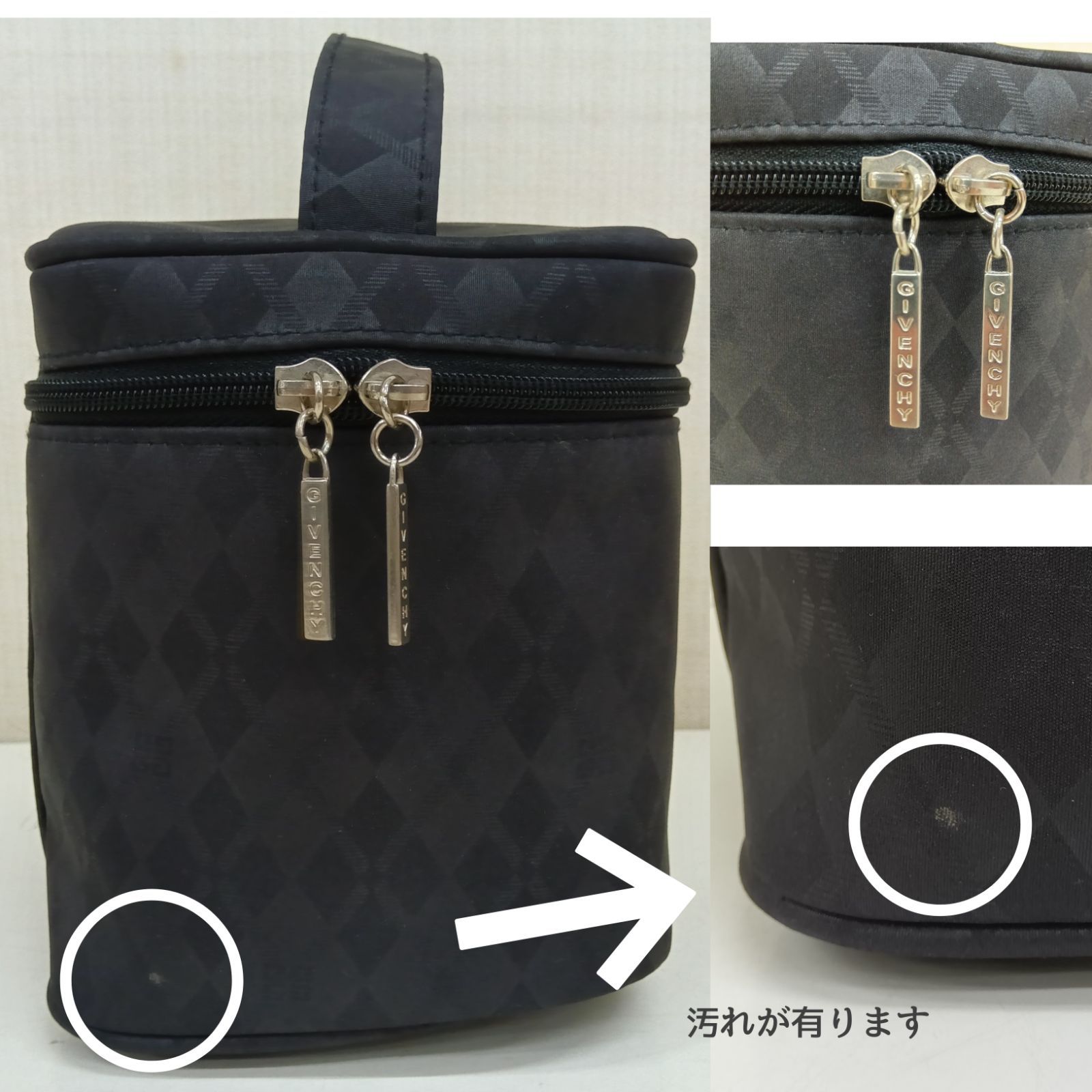新品未使用 ジバンシー　化粧ポーチ　バニティバッグ　総柄 新品 ジバンシー 化粧ポーチ バニティバッグ 総柄 - メルカリ