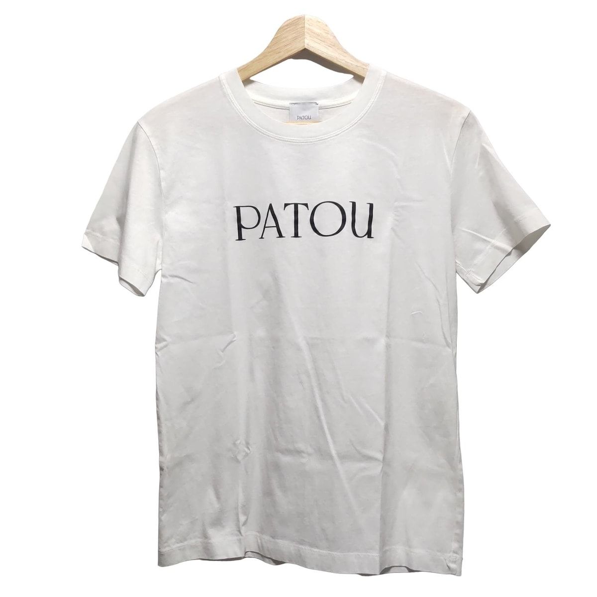 PATOU パトゥ 半袖Tシャツ サイズXS レディース - 白×黒