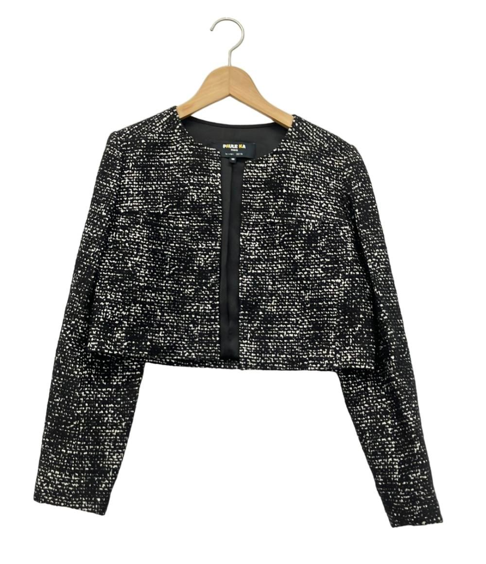 ポールカ ノーカラージャケット レディース SIZE 36 (S) PAULE
